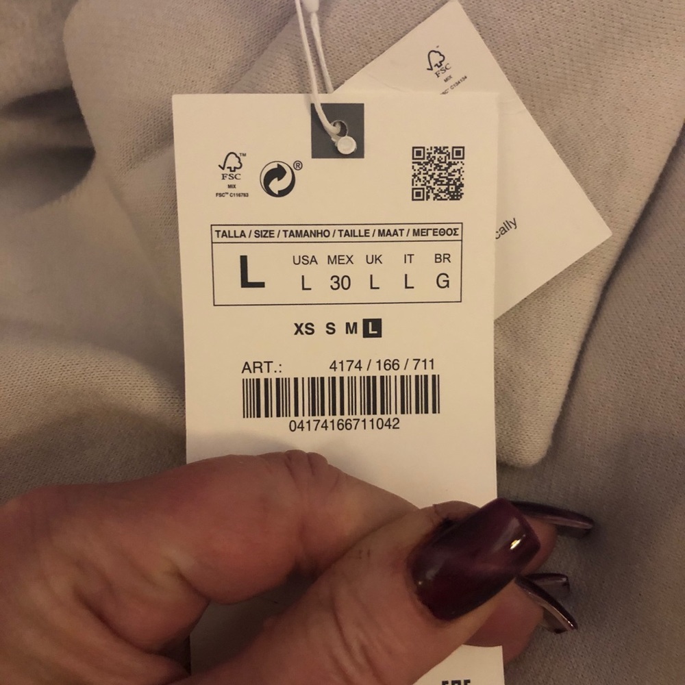 NWT Zara Women’s Lapel Collar With Pockets - Picture 8 of 8